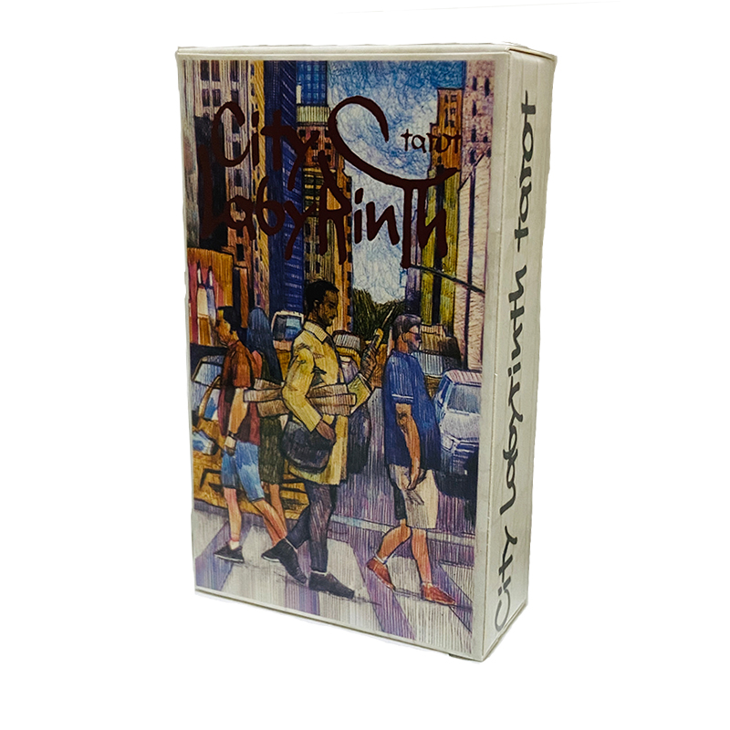 시티 라비린스 타로 카드 78장 세트 영어판 보드 게임 - Tarot Cards Deck With Guidebook 리뷰 및 가격