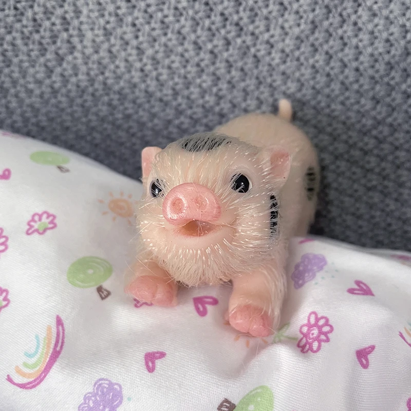 5인치 스마일 페이스 리본 돼지 인형 매우 부드러운 풀 - Reborn Baby Doll Silicone Realistic 리뷰 및 가격