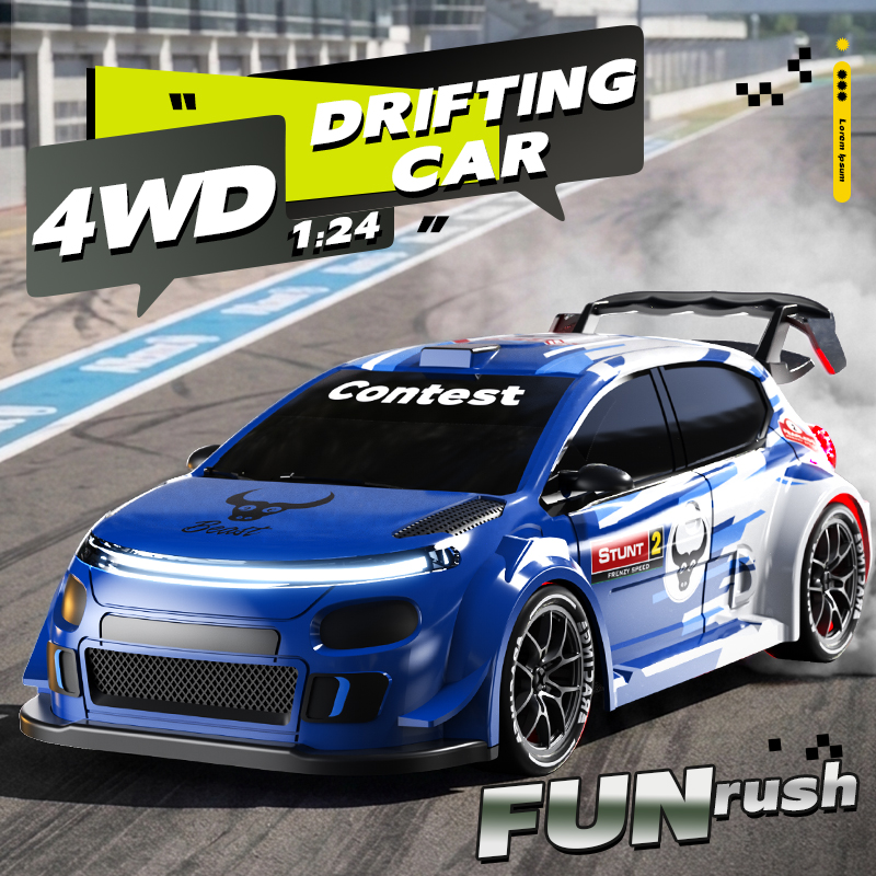 1:24 스케일 4륜 구동 드리프트 RC카 2.4G 무 - Rc Drift Car 1 24 Scale 4Wd 리뷰 및 가격