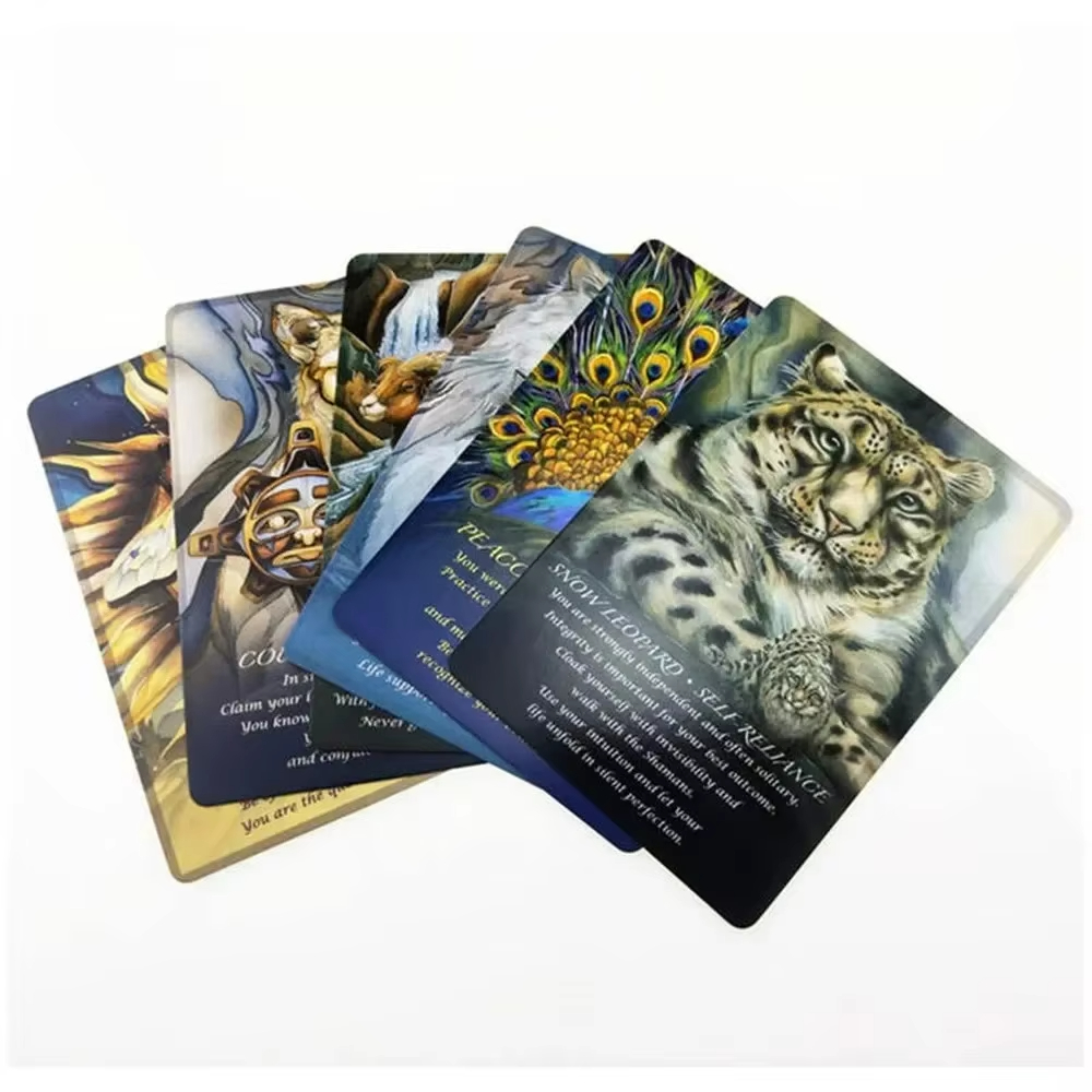 타로 카드 동물의 영혼 오라클 카드 게임 세트 파티 엔 - Tarot Cards Deck With Guidebook 리뷰 및 가격