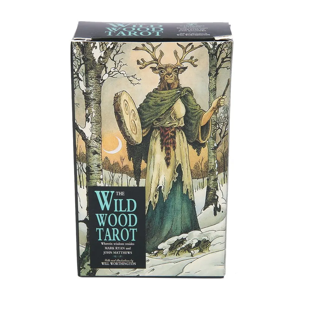 와일드 우드 타로 카드 78 오라클 영어 비전 점술 에 - Tarot Cards Deck With Guidebook 리뷰 및 가격
